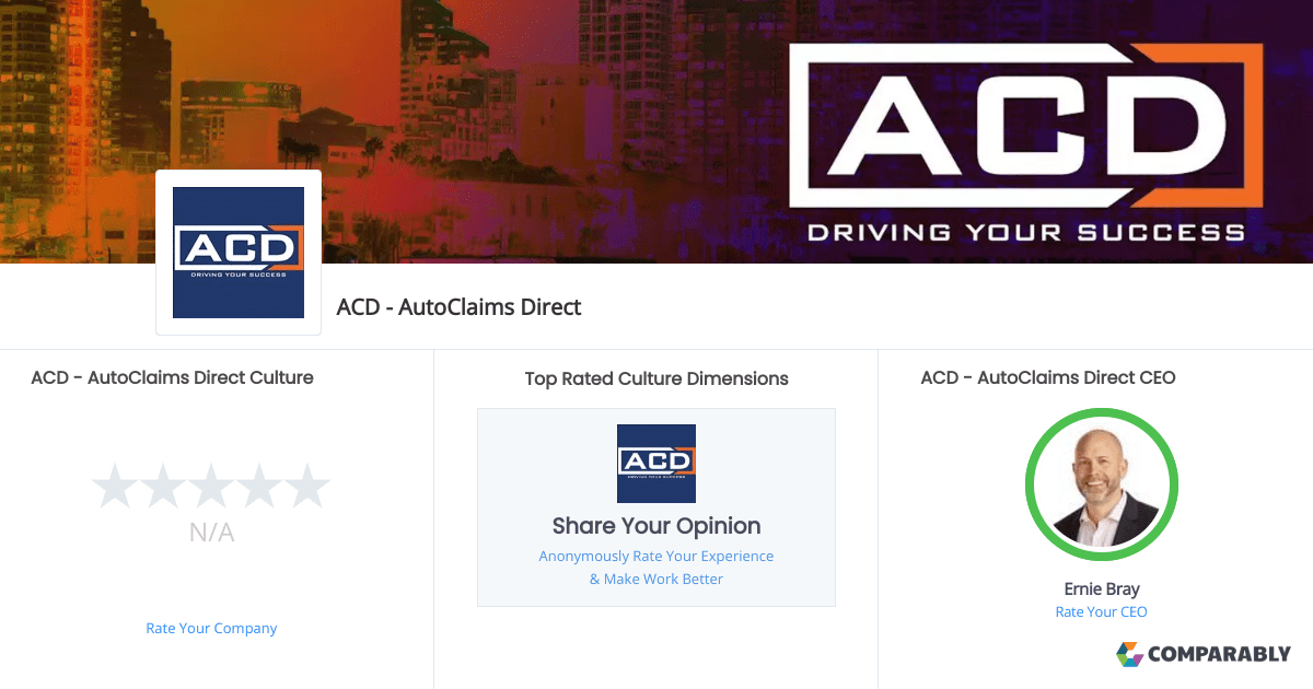 ACD AutoClaims Direct Culture Comparably