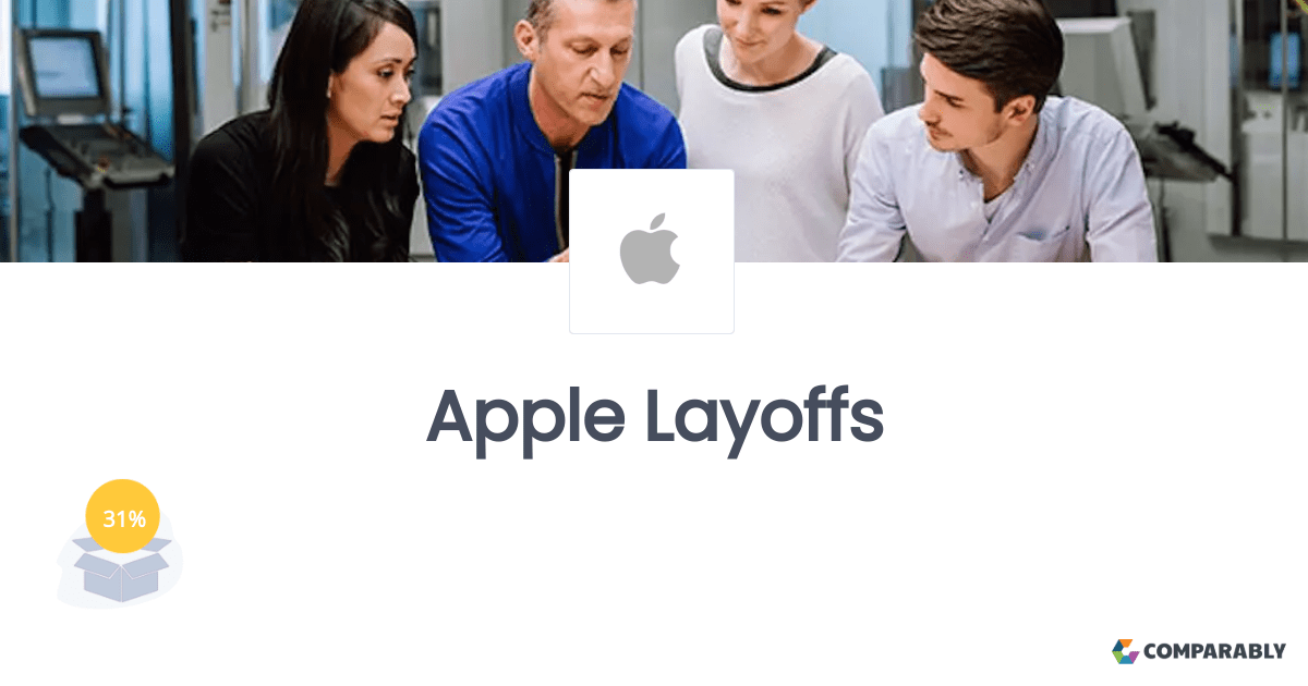 Apple Layoffs Comparably