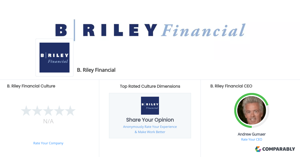 B. Riley Financial Culture Comparably