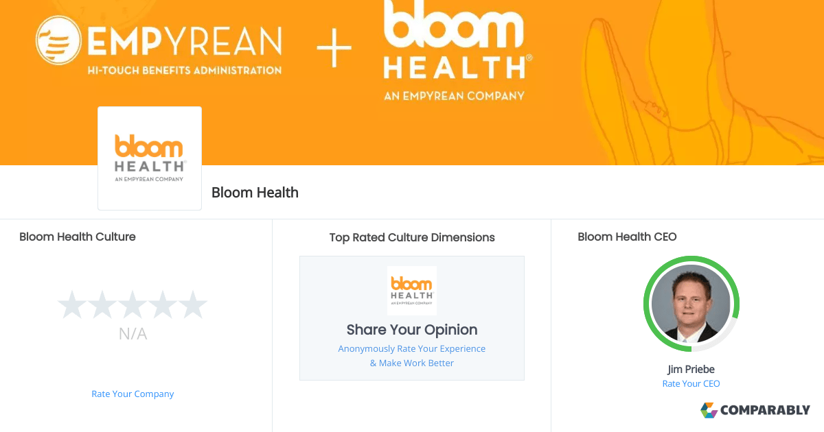 Bloom Health Culture Comparably