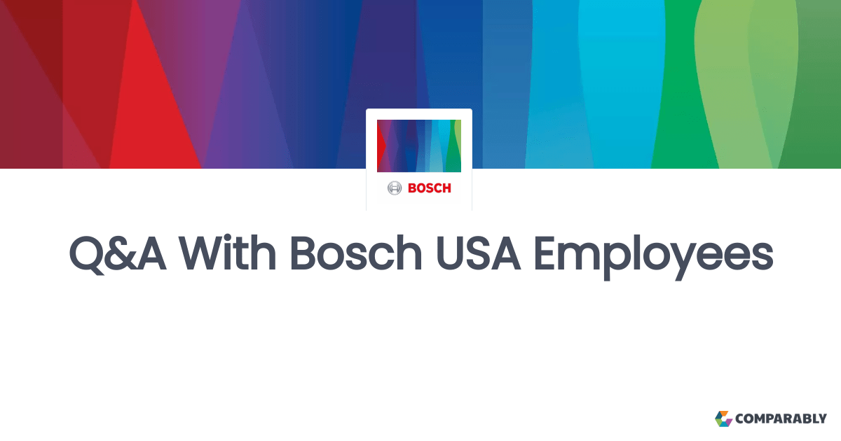 Working At Bosch USA Ask a Question Comparably
