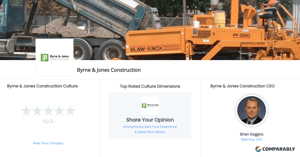 Byrne & Jones Construction Culture Comparably