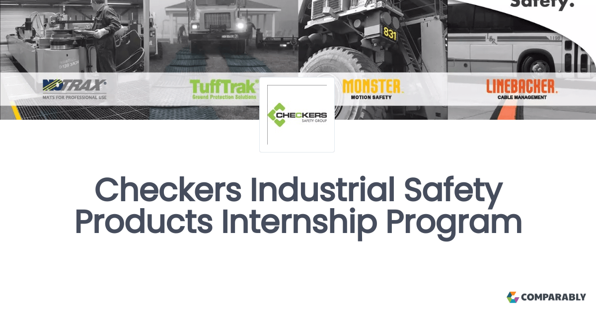 Checkers Industrial Safety Products Internship Program Comparably