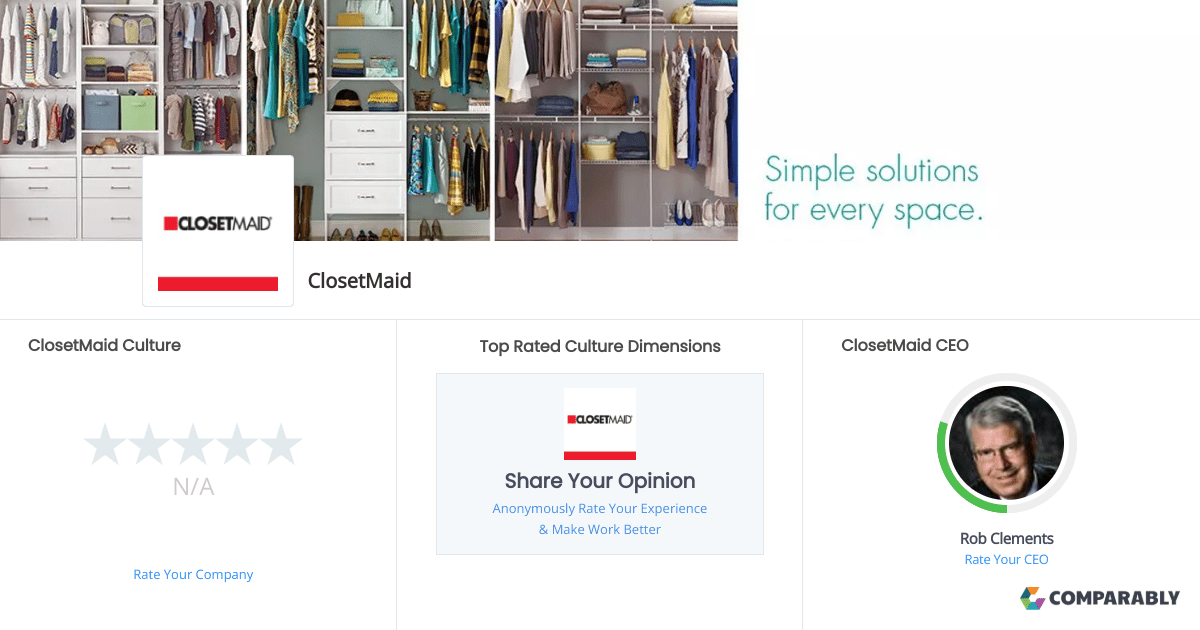 ClosetMaid Culture Comparably