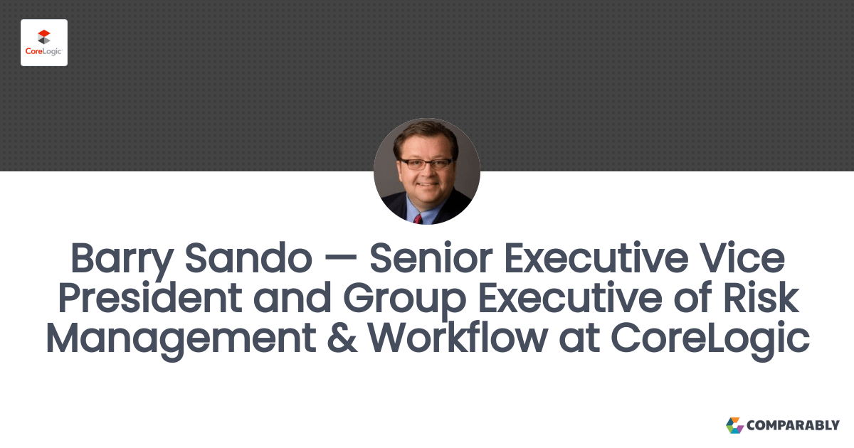 Barry Sando — Senior Executive Vice President and Group Executive of