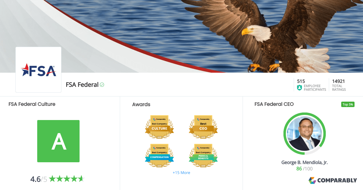 FSA Federal Culture Comparably