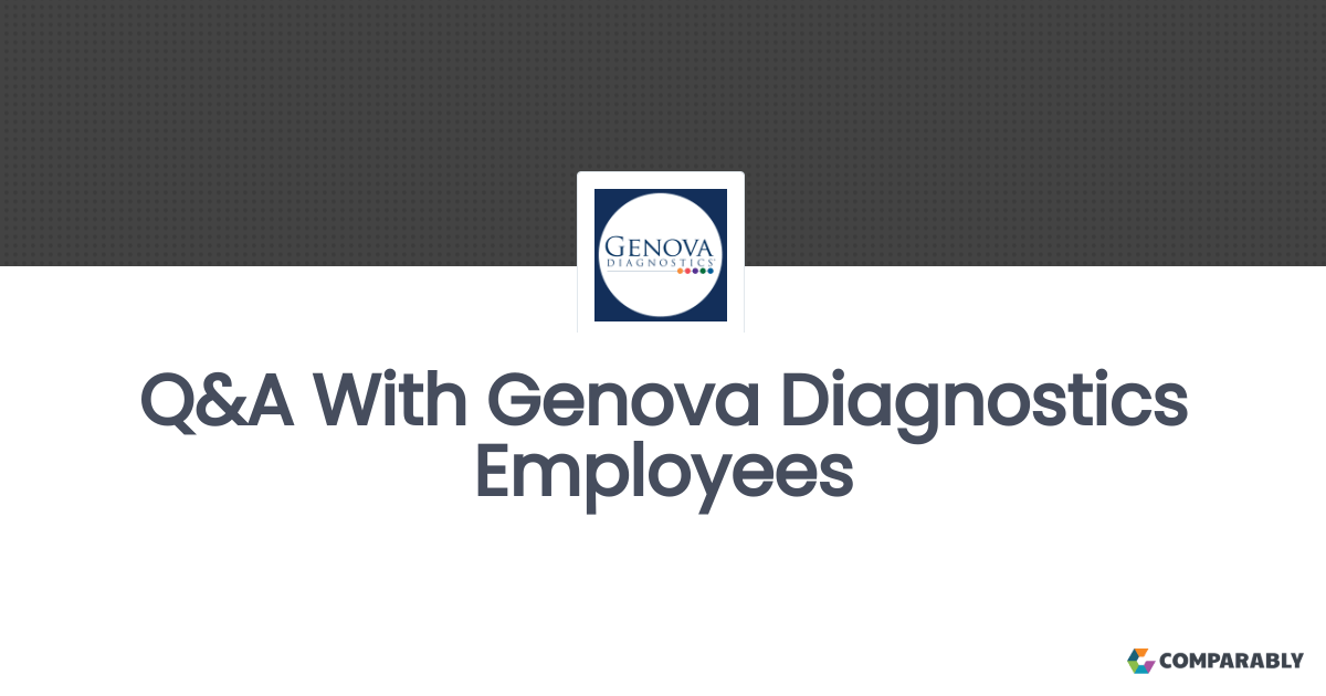 Working At Genova Diagnostics Ask a Question Comparably