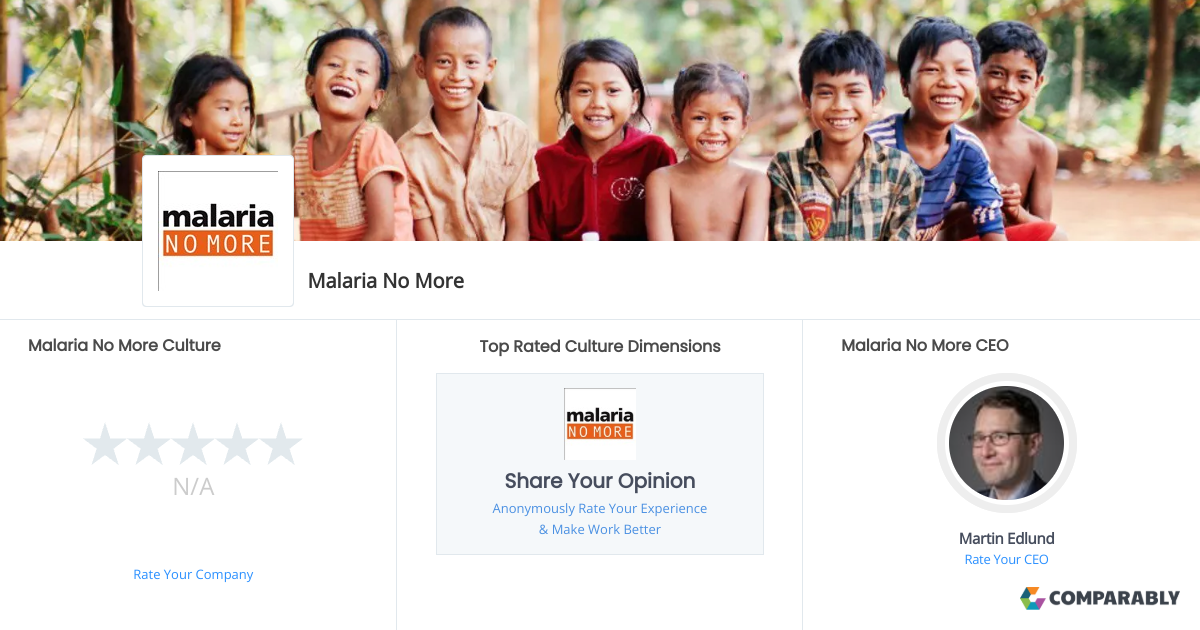 Malaria No More Culture Comparably