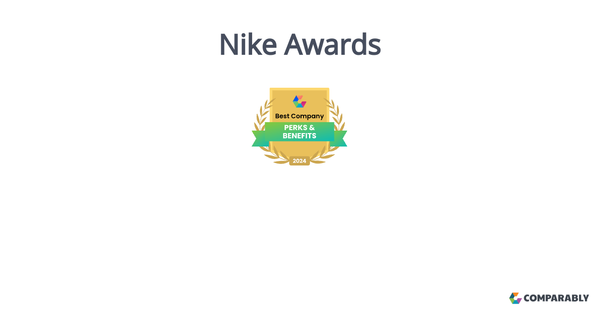 Nike Awards Comparably