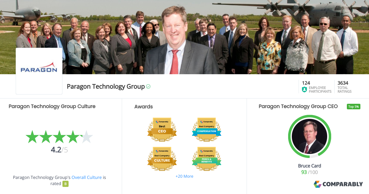 Paragon Technology Group Company Culture Comparably