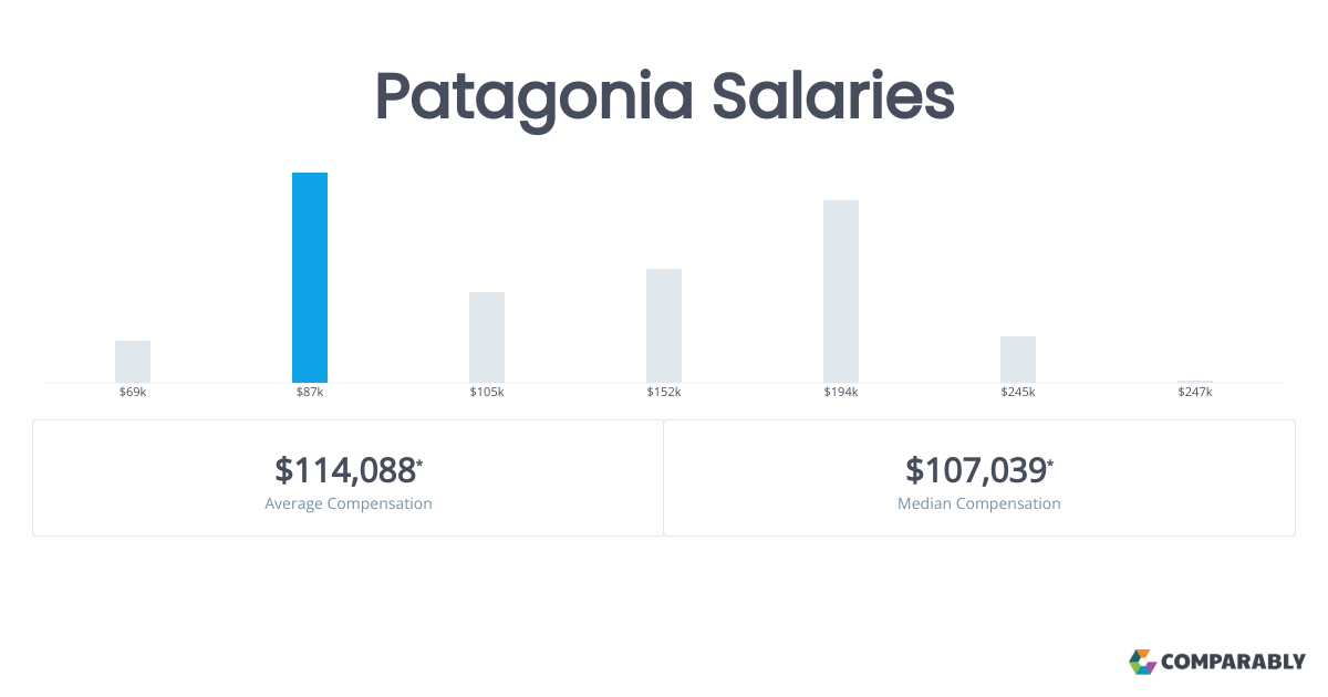 Patagonia Salaries Comparably