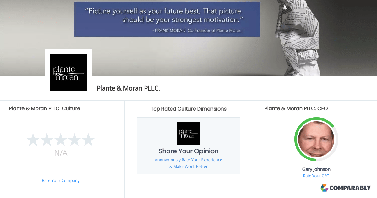 Plante & Moran PLLC. Company Culture Comparably