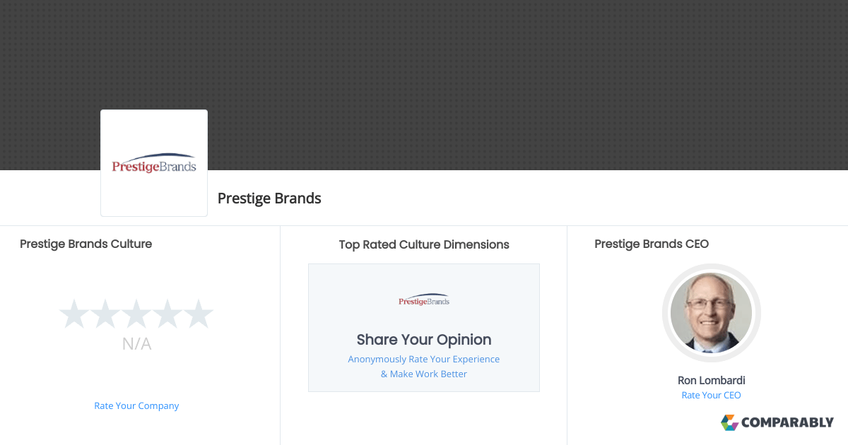 Prestige Brands Culture Comparably