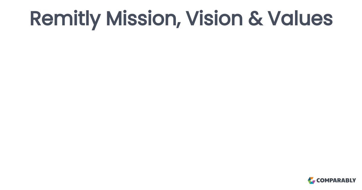 Remitly Mission, Vision & Values Comparably