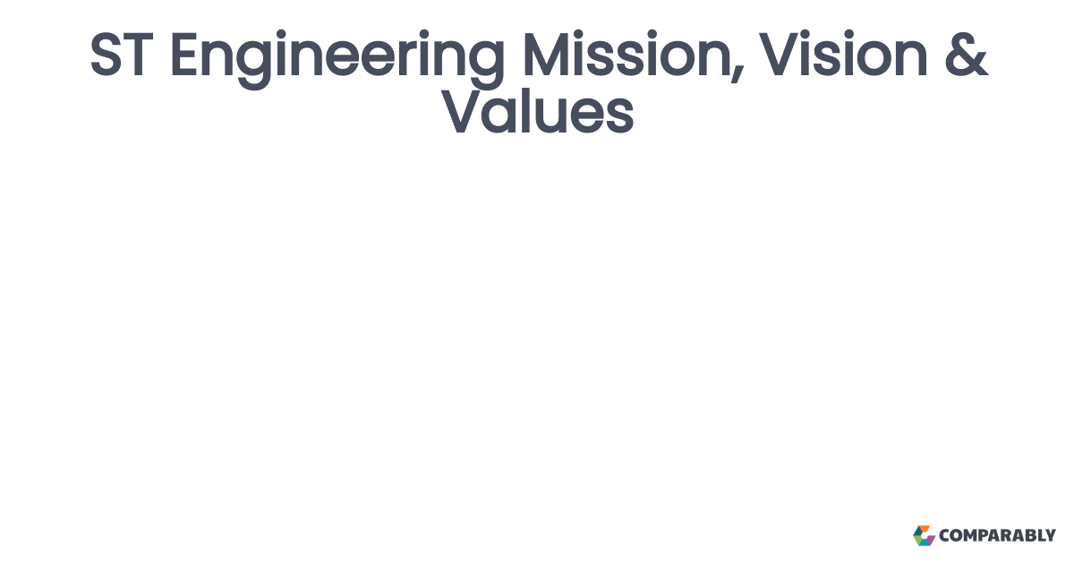 ST Engineering Mission, Vision & Values Comparably