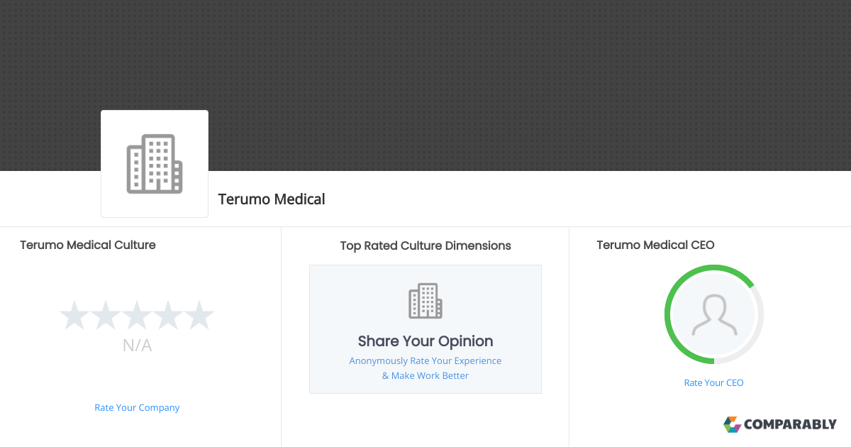 Terumo Medical Culture Comparably