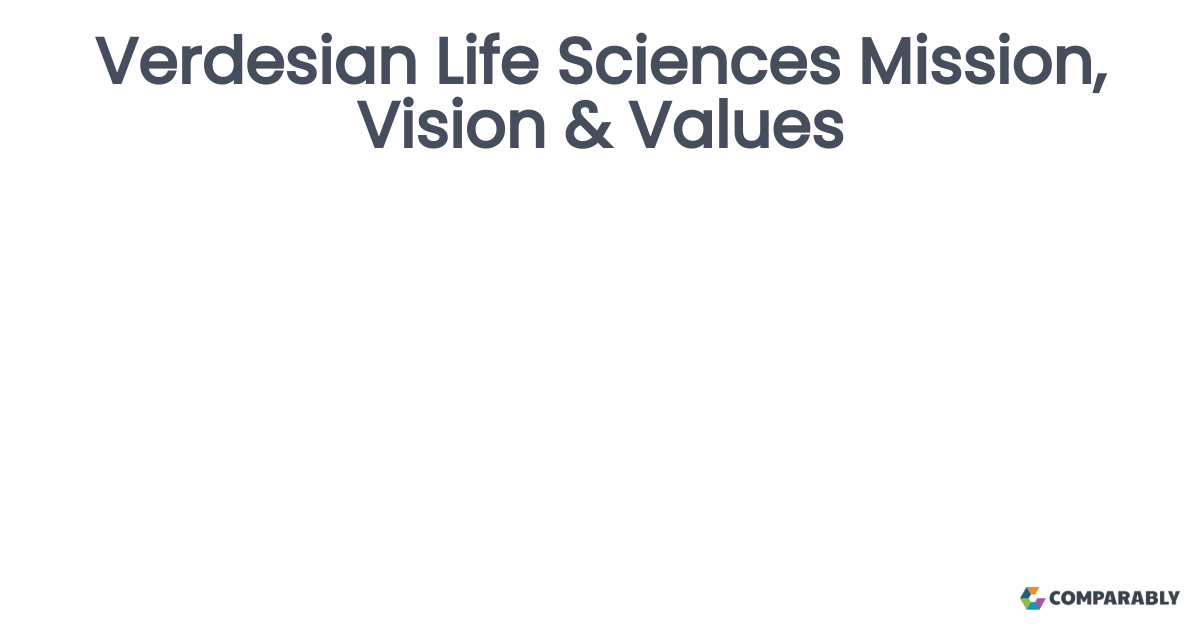 Verdesian Life Sciences Mission, Vision & Values Comparably
