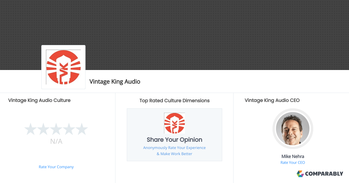 Vintage King Audio Culture Comparably