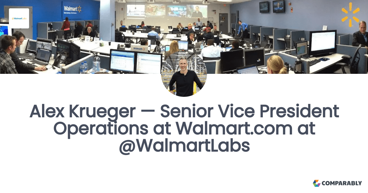 Alex Krueger — Senior Vice President Operations at at