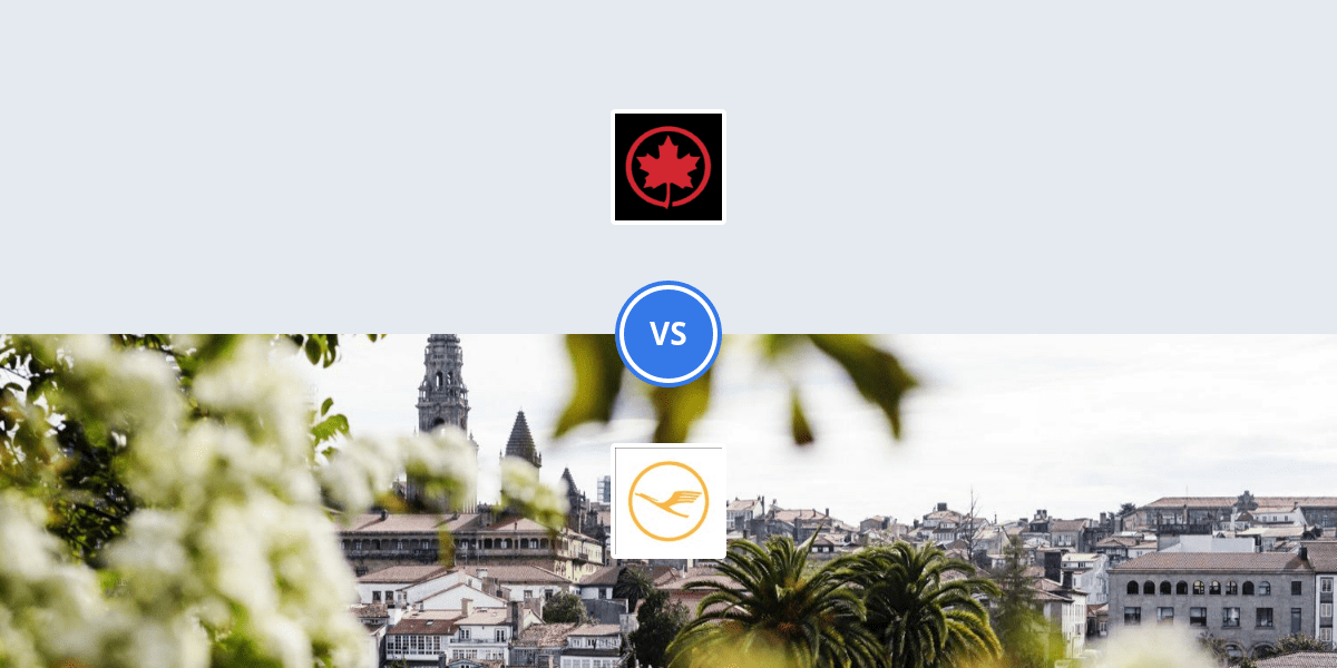 Air Canada vs Lufthansa Comparably