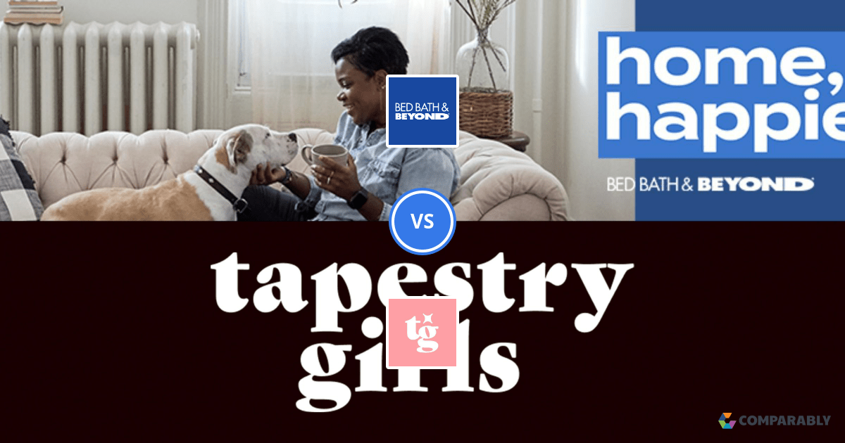 Bed Bath & Beyond vs Tapestry Girls Comparably