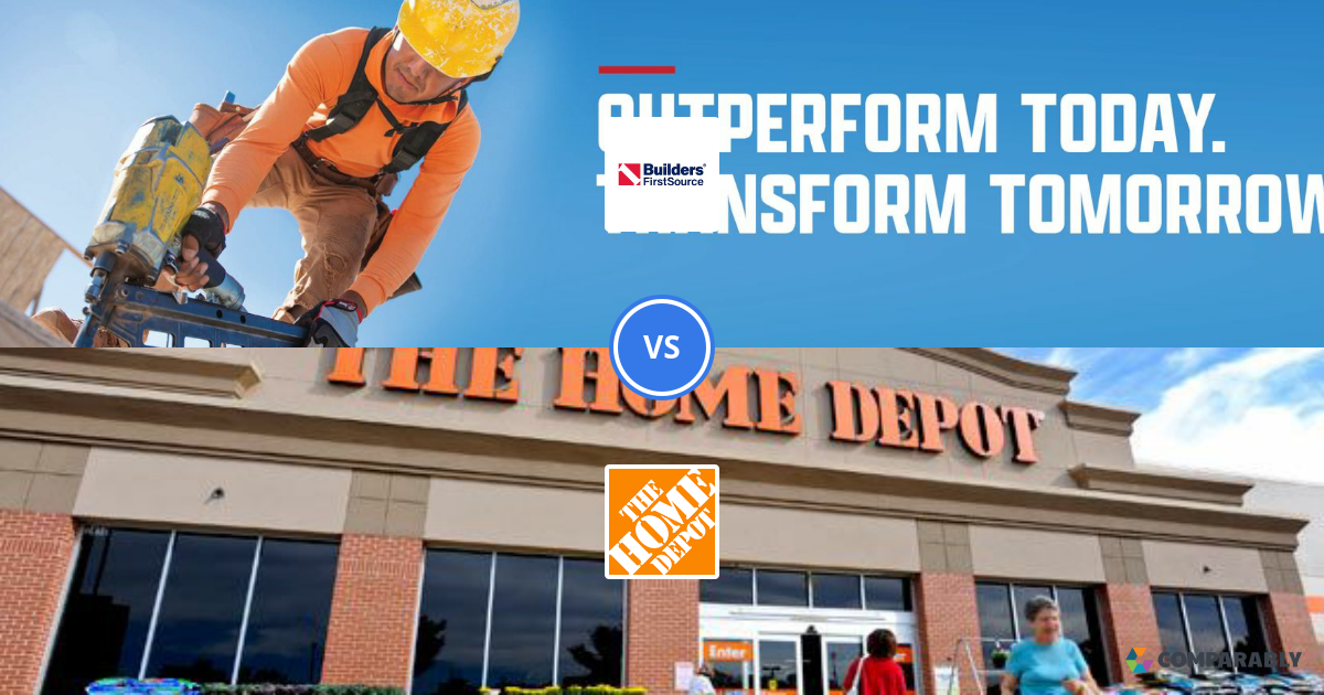 Builders FirstSource vs The Home Depot Comparably