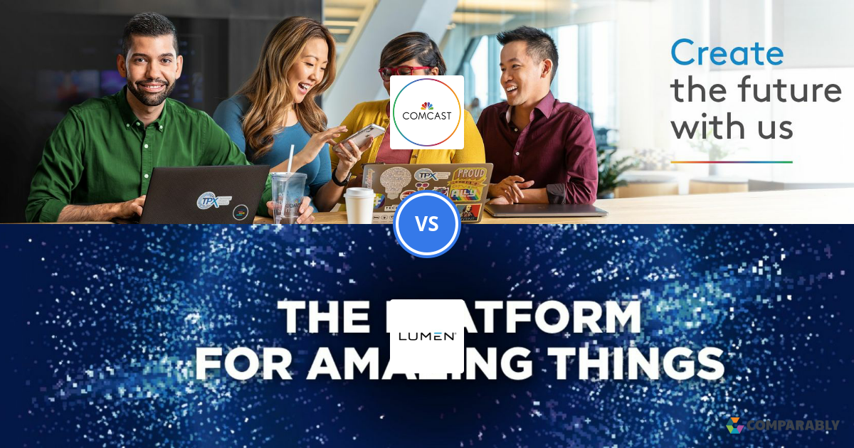 Comcast vs Lumen (formerly CenturyLink) | Comparably