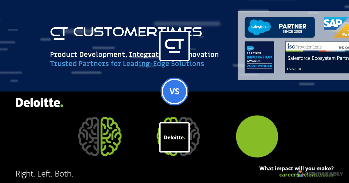 Customertimes vs Deloitte (US) Comparably