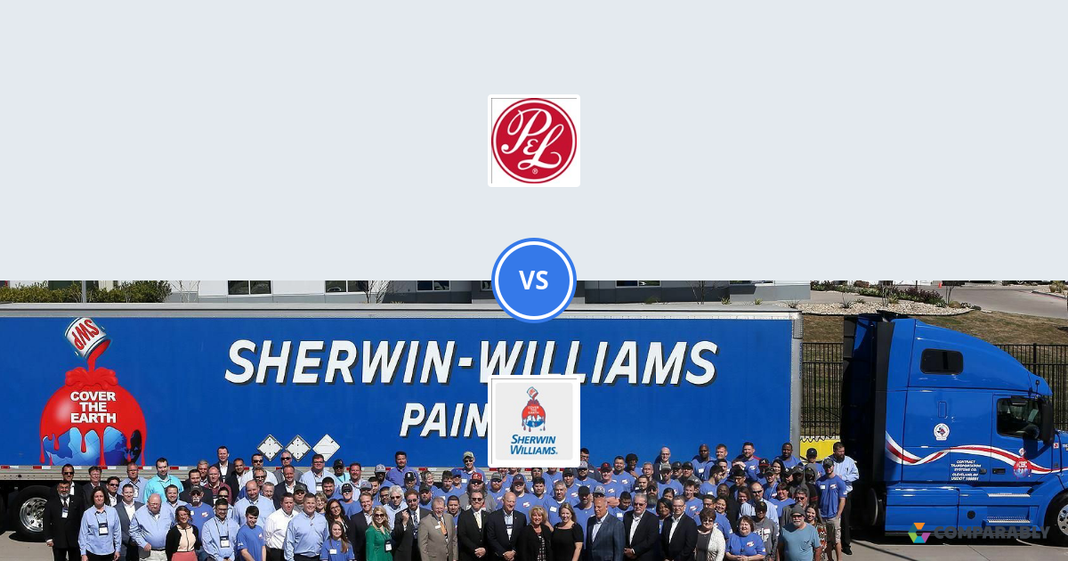 Pratt & Lambert vs SherwinWilliams Comparably