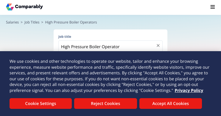 High Pressure Boiler Operator Salary in Weirton, WV Comparably