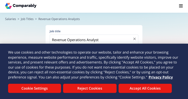 Revenue Operations Analyst Salary in Boston, MA Comparably