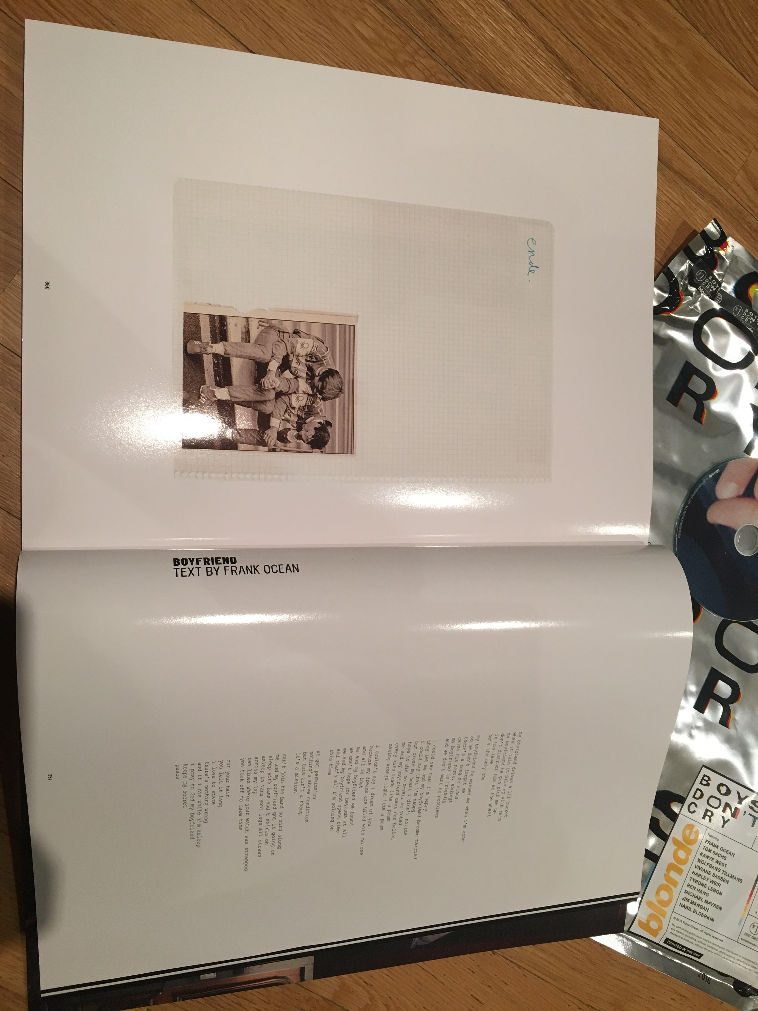 Here's a Look Inside Frank Ocean's 'Boys Don't Cry' Zine Complex