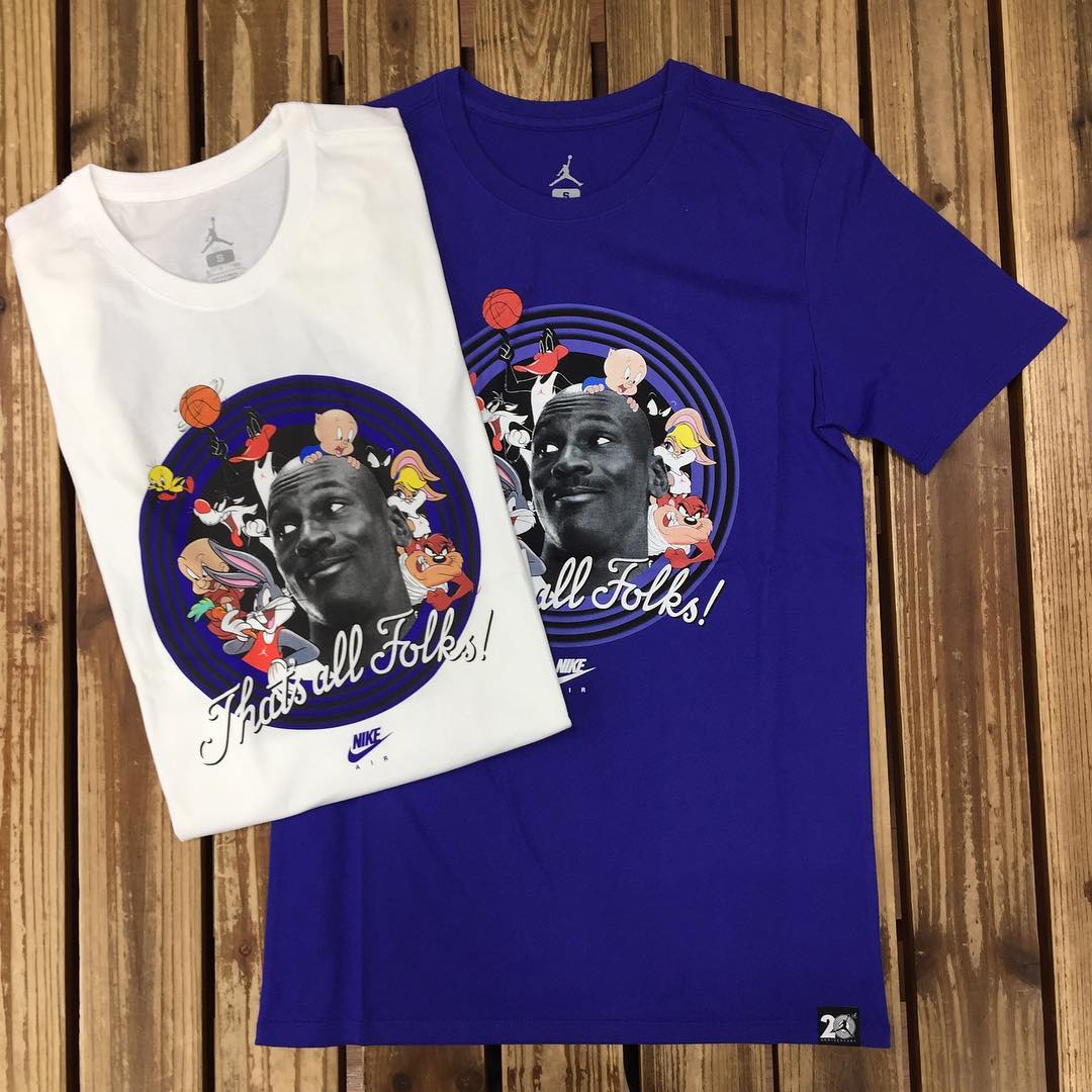 Jordan Space Jam Shirts Sole Collector