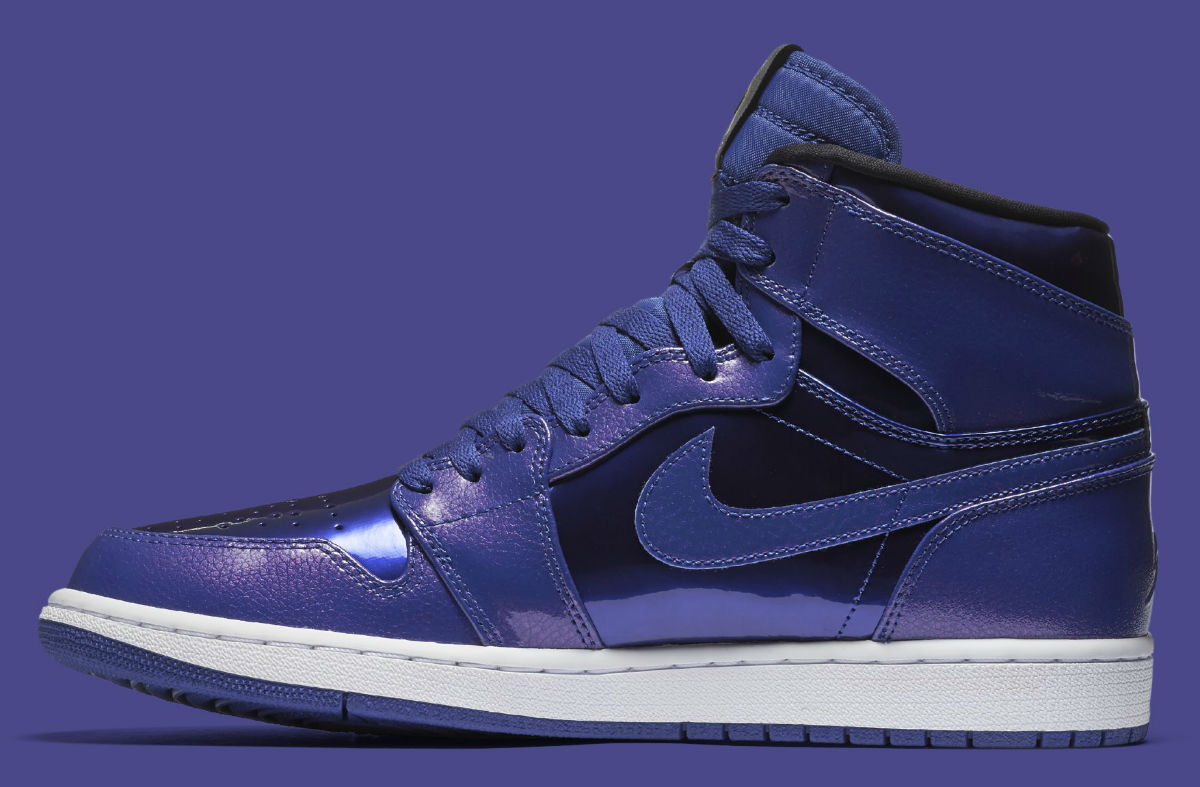 Air Jordan 1 Deep Royal Patent 332550420 Sole Collector