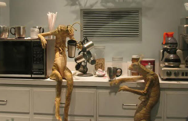 Praying Mantis aliens Gallery The "Men In Black