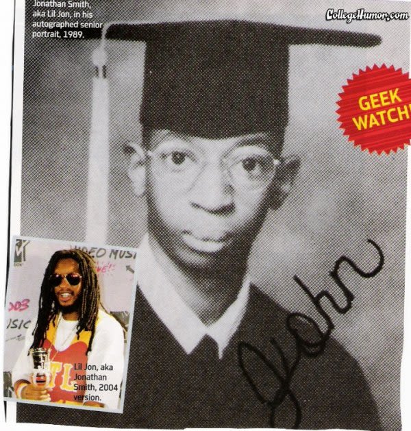 Lil' Jon 25 Rapper Yearbook Pictures Complex