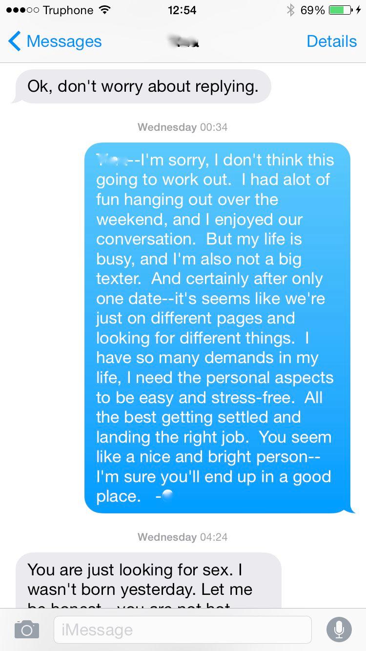Pro Tip Don't React Like This When You're Rejected on Tinder Complex