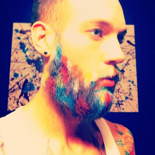 Men Are Dyeing Their Beards Bright Colors Complex
