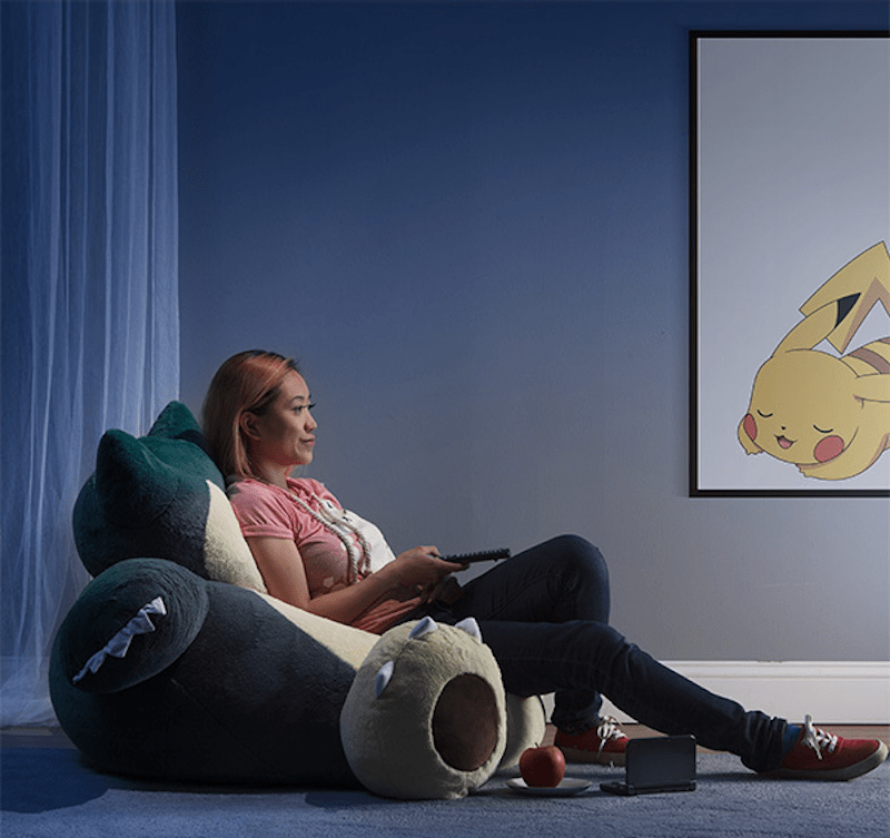 You Can Now Buy a LifeSized Snorlax Bean Bag Chair Complex