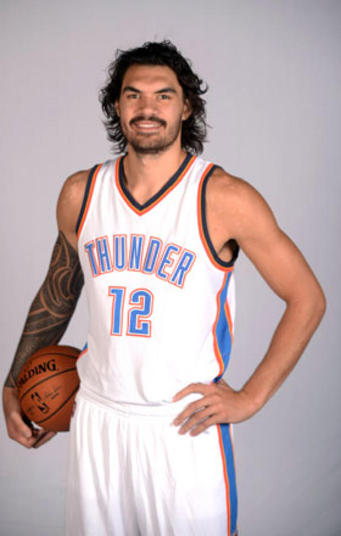 Russell Westbrook Dresses up Like Teammate Steven Adams For Halloween