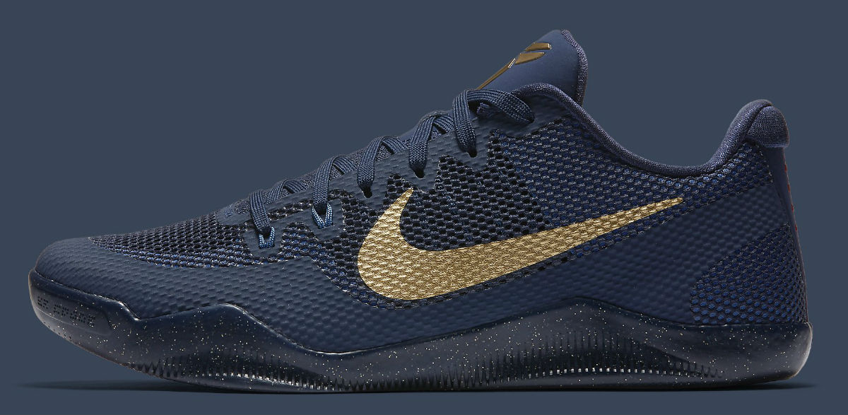 Nike Kobe 11 EM Philippines Deep Royal/Fountain BlueMetallic Gold