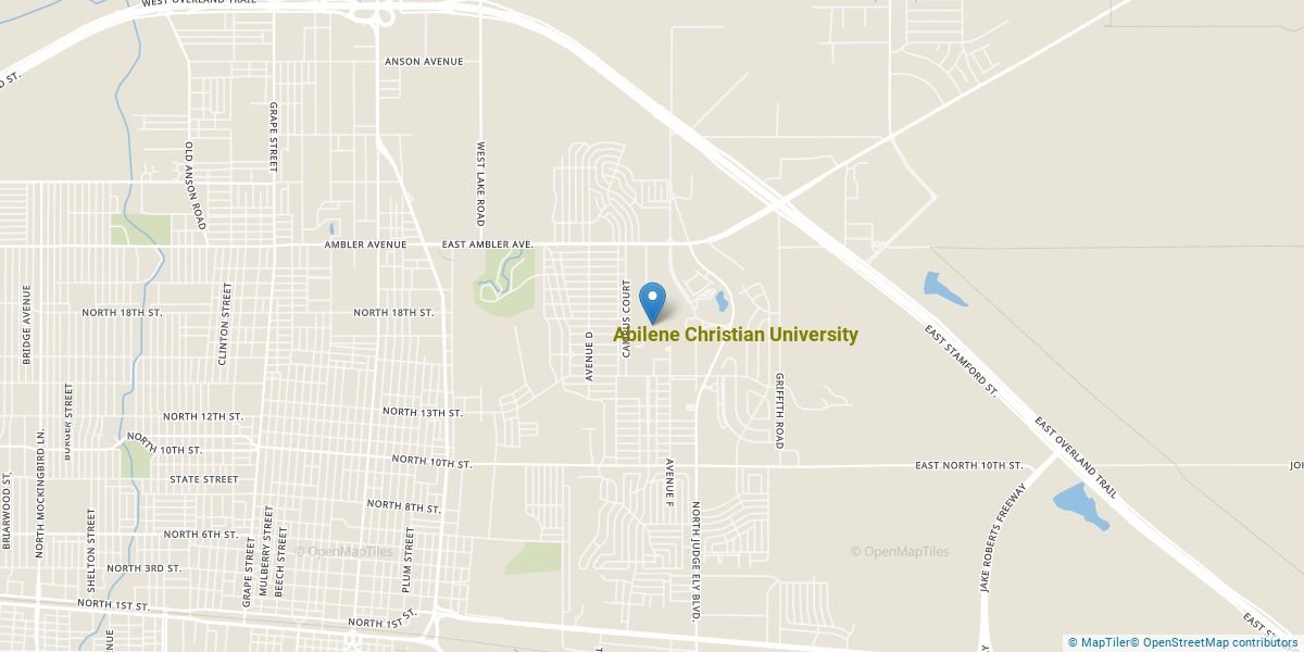 Abilene Christian University Campus Map Abilene Christian University Computer Science Majors Computer Science