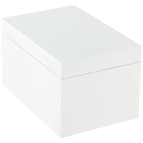 Large Lacquered Rectangular Box The Container Store