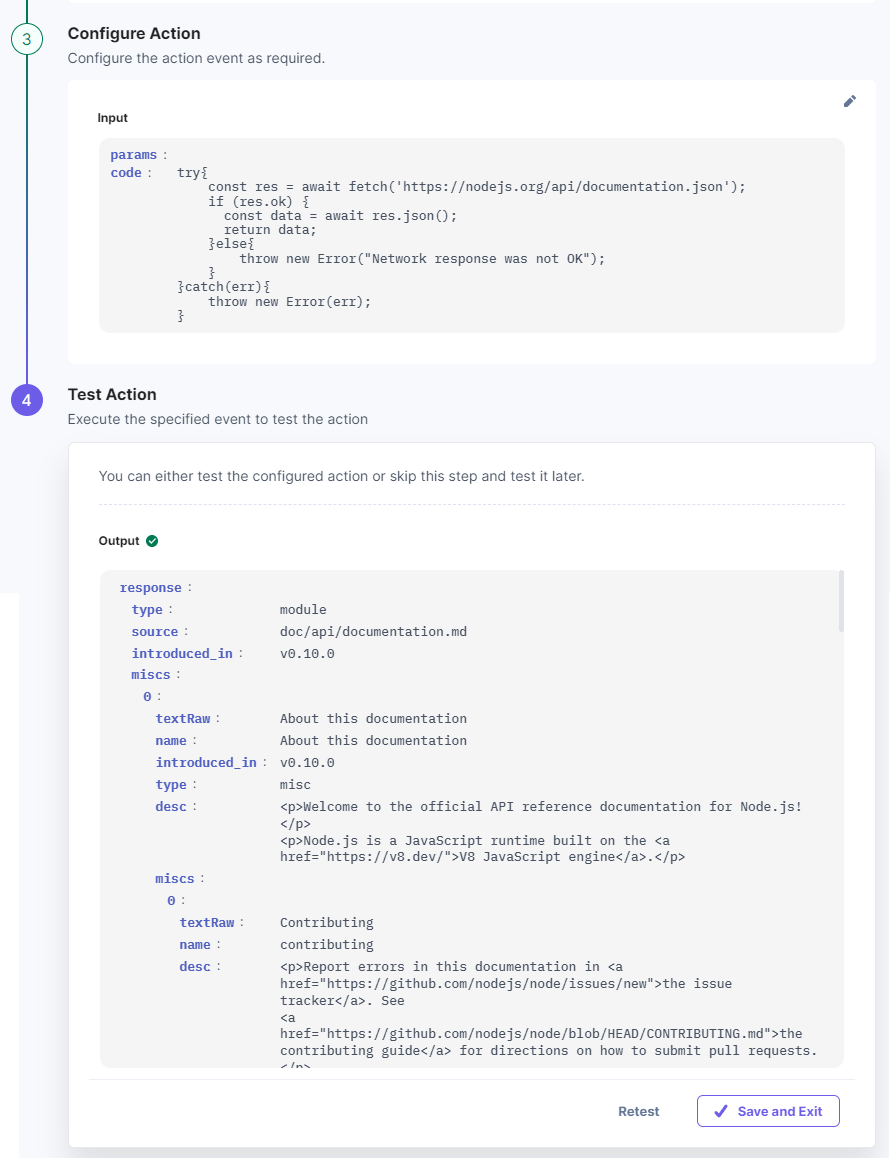 Code Block Contentstack