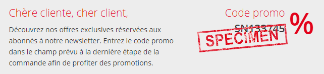 Codes promos et bons cadeaux