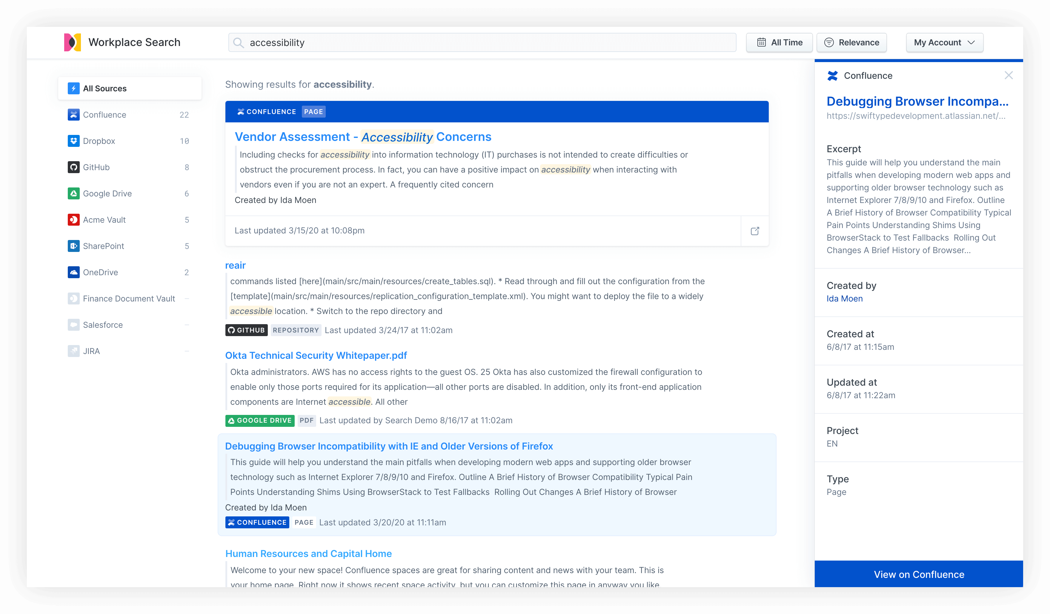 Searching Confluence with Elastic Workplace Search Elastic Blog