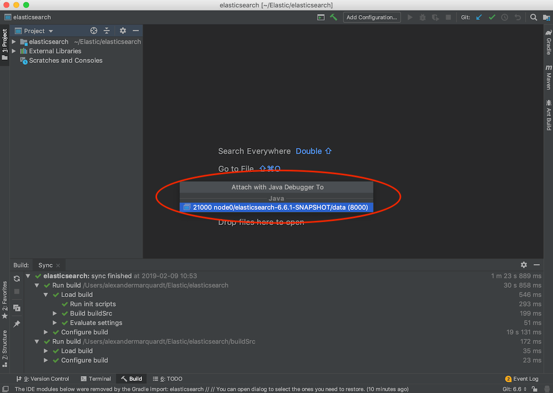 Setup, Run & Debug Elasticsearch Source Code in IntelliJ IDEA Elastic