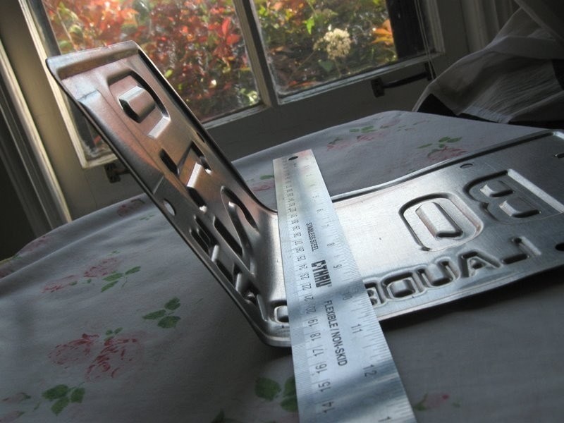 License Plate Mail File · How To Make A Mail File · Construction on Cut