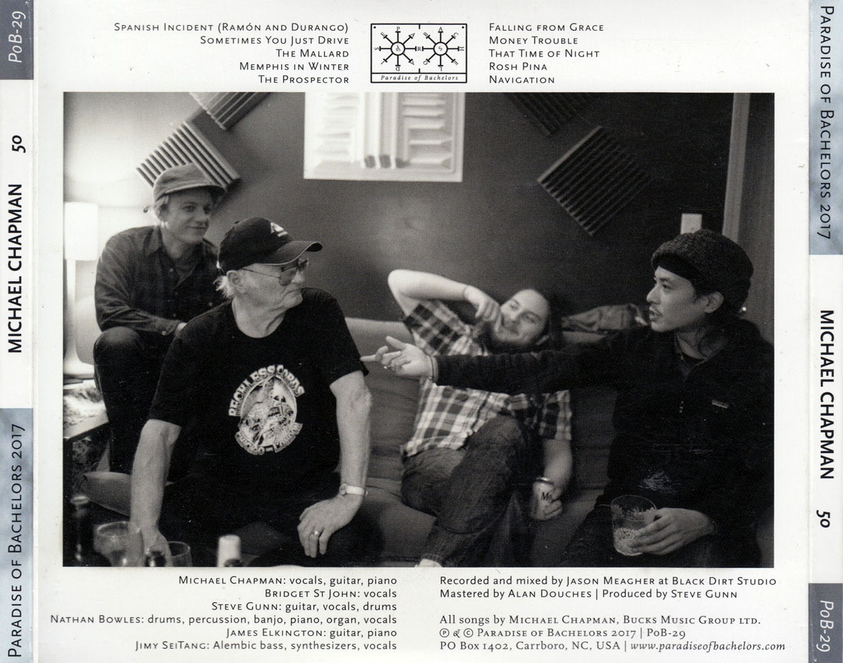 Car tula Trasera de Michael Chapman 50 Portada