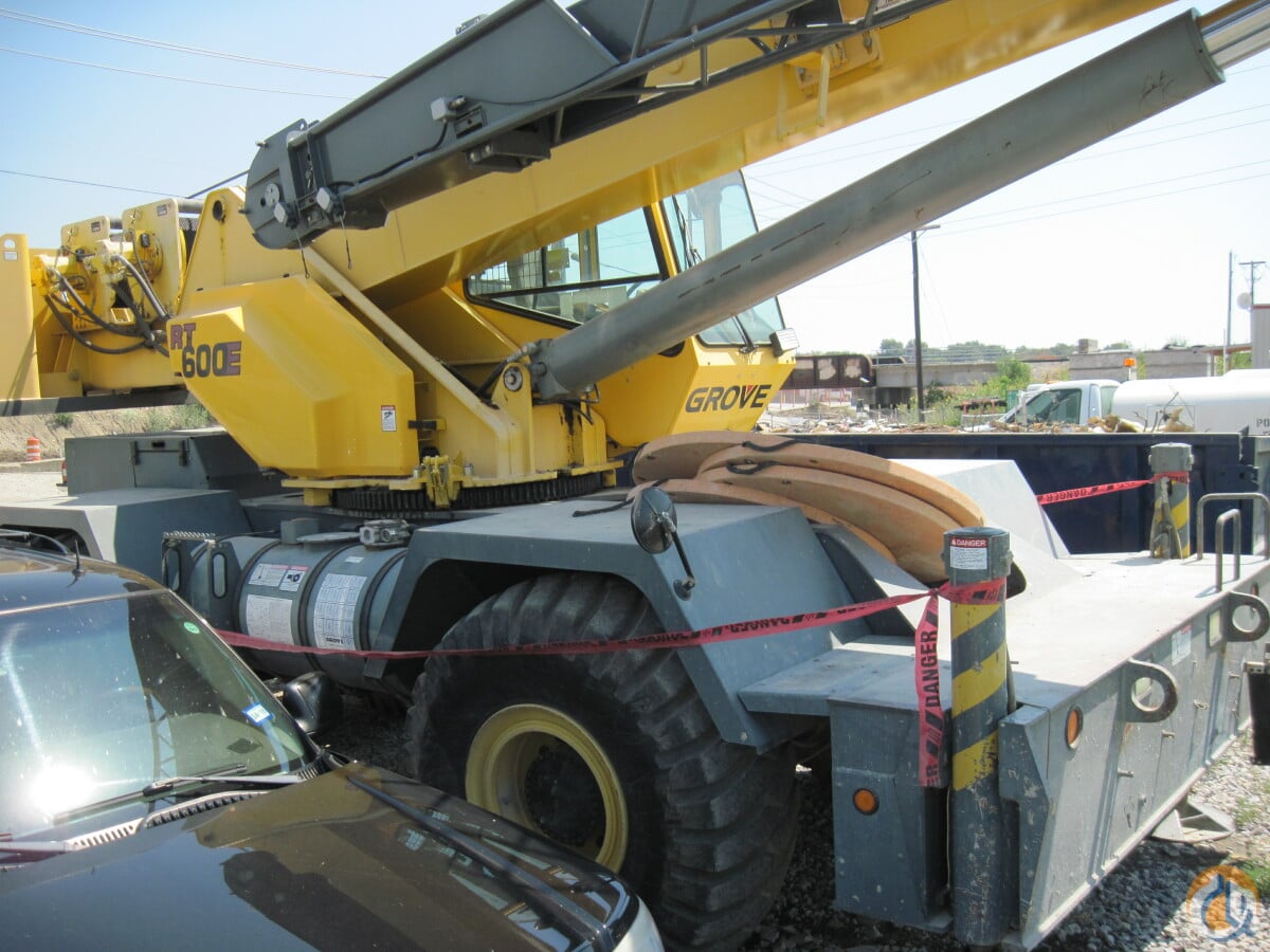 Grove RT600E 50 ton Hydraulic RT Crane for Sale in Texas | Crane Network